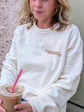 'Gratitude changes everything!' Raglan Sleeve Crewneck Sweatshirt